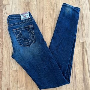True Religion Stella skinny jeans size 28 L